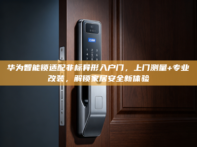 华为智能锁适配非标异形入户门，上门测量+专业改装，解锁家居安全新体验