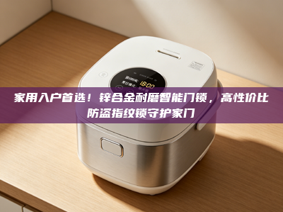 家用入户首选！锌合金耐磨智能门锁，高性价比防盗指纹锁守护家门