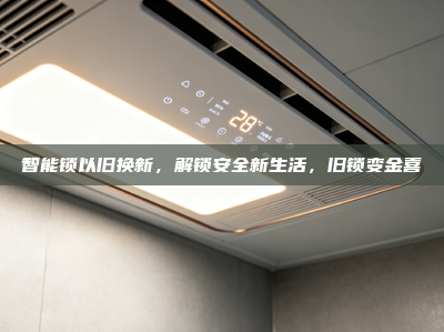 智能锁以旧换新，解锁安全新生活，旧锁变金喜