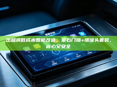 出租房低成本智能改造，萤石门锁+摄像头套装，省心又安全