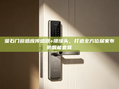萤石门窗感应传感器+摄像头，打造全方位居家布防智能套餐