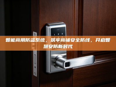 智能商用防盗系统，筑牢商铺安全防线，开启智慧安防新时代