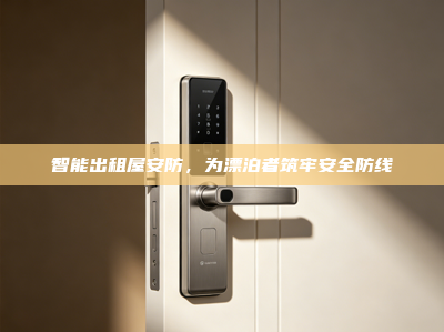 智能出租屋安防，为漂泊者筑牢安全防线