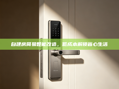 自建房简易智能改造，低成本解锁省心生活