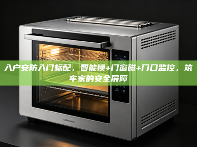 入户安防入门标配，智能锁+门窗磁+门口监控，筑牢家的安全屏障