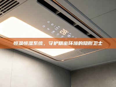 恒温恒湿系统，守护精密环境的隐形卫士