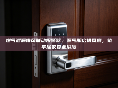 燃气泄漏排风联动报警器，漏气即启排风扇，筑牢居家安全屏障