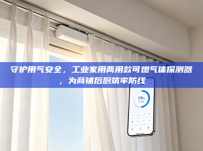 守护用气安全，工业家用两用款可燃气体探测器，为商铺后厨筑牢防线